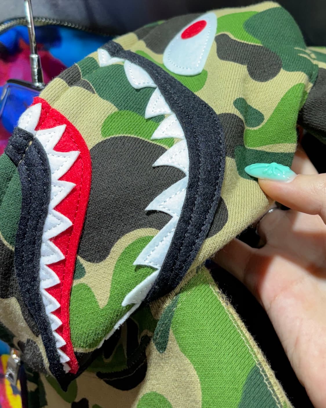 S BAPE x Mika Ninagawa 샤크 카모플라워 패턴 리미티드  상품이미지8