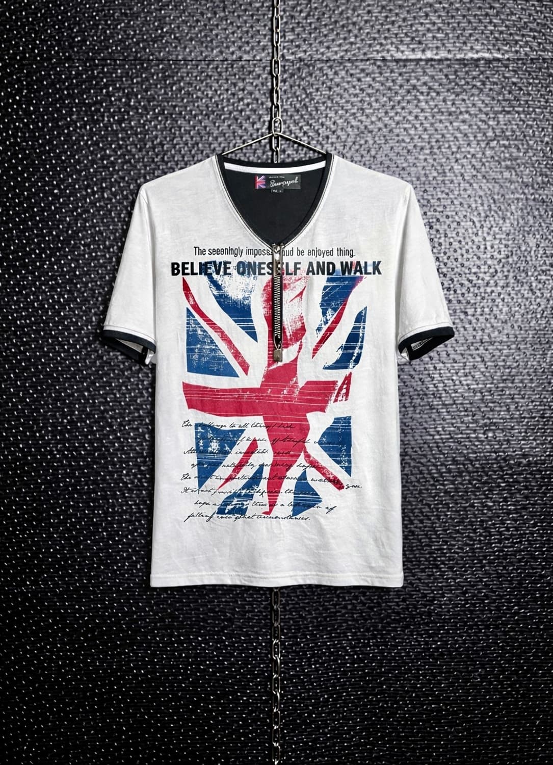 Euroyal 하프집업 티셔츠 상품이미지1