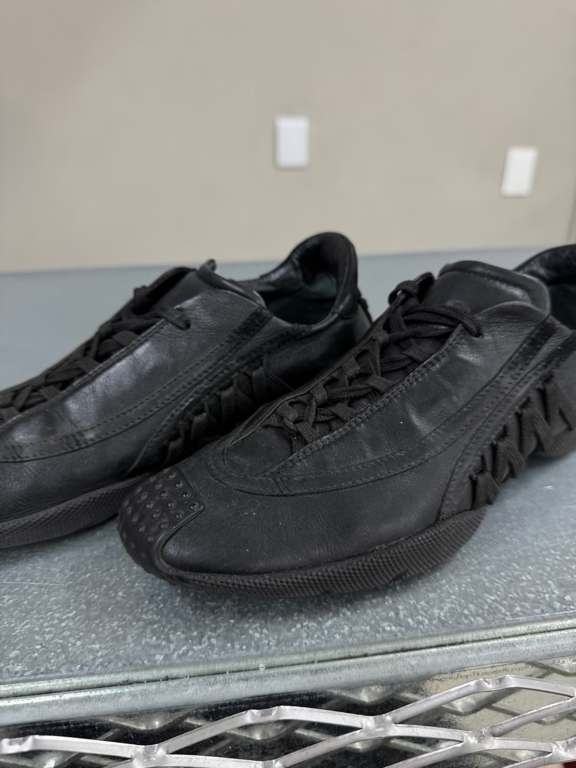 디올 레더 스니커즈 36.5 상품이미지9