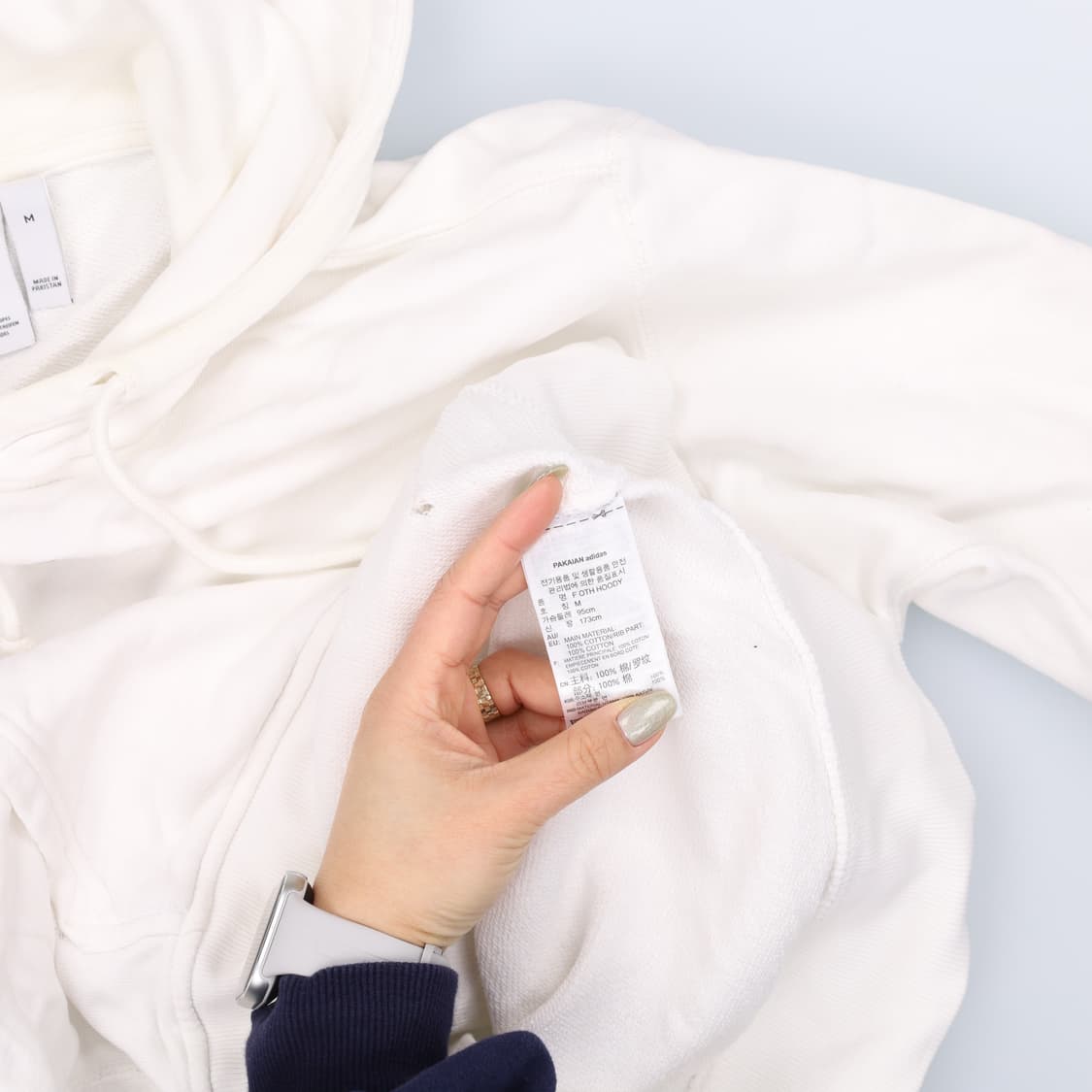 [M] 아디다스 센터로고 후드티 0114J 상품이미지4