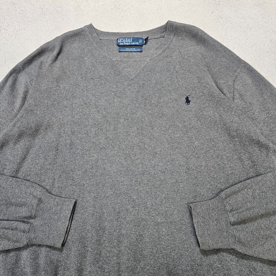 폴로 랄프 로렌 코튼 니트 xxl 상품이미지3