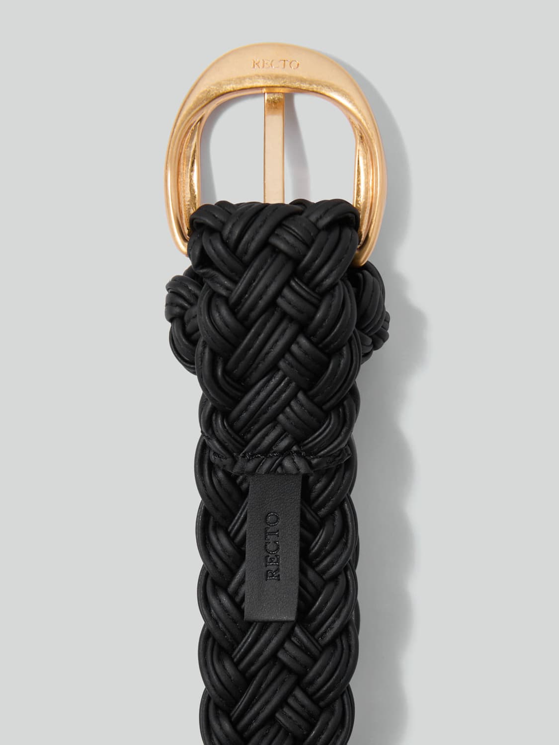 렉토 시그니쳐 위빙 벨트 블랙 상품이미지3