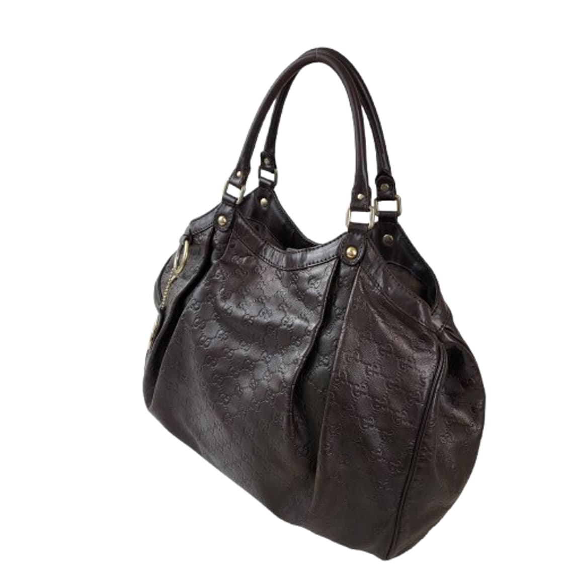 정품 구찌 시마 가죽 수키백 라지 상품이미지4