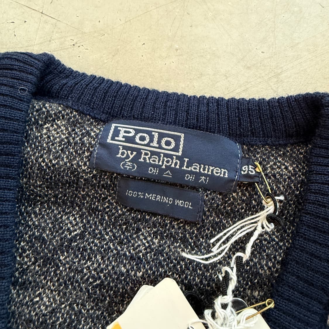 90s 폴로 랄프로렌 니트 베스트 상품이미지5