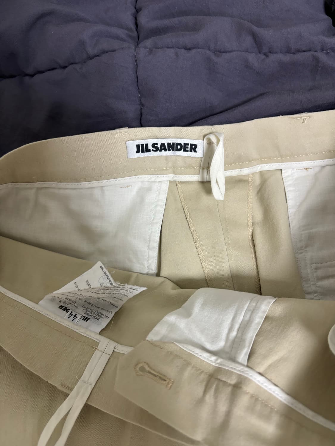 Jil Sander 질샌더 코튼 팬츠 상품이미지3