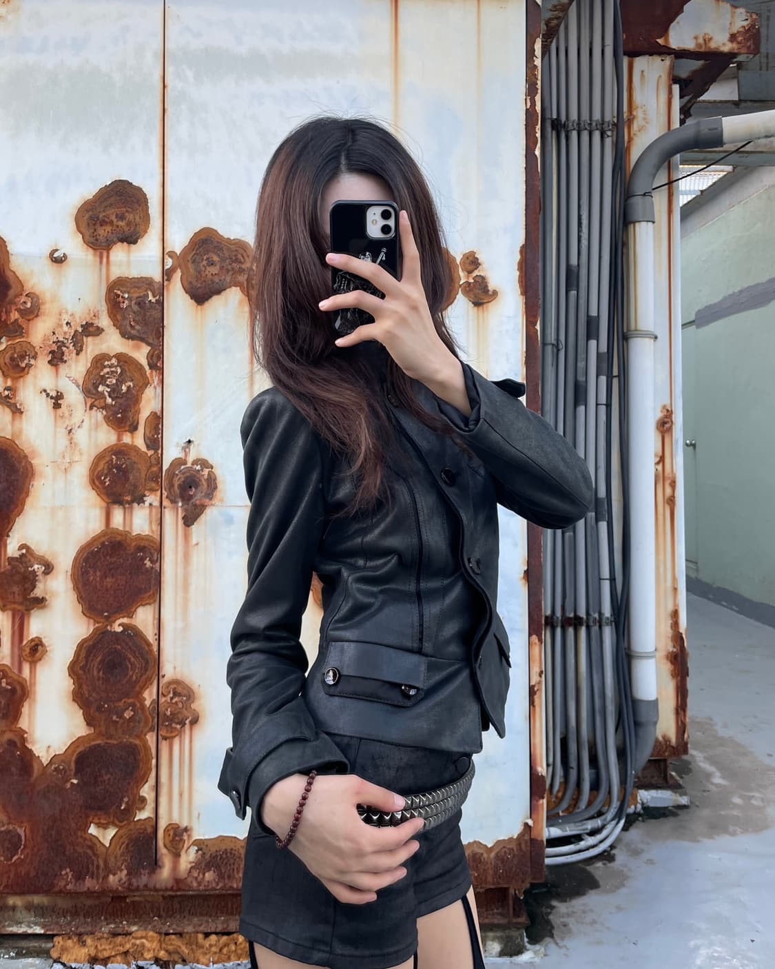 🎸그린 버튼 자켓🎸 상품이미지1