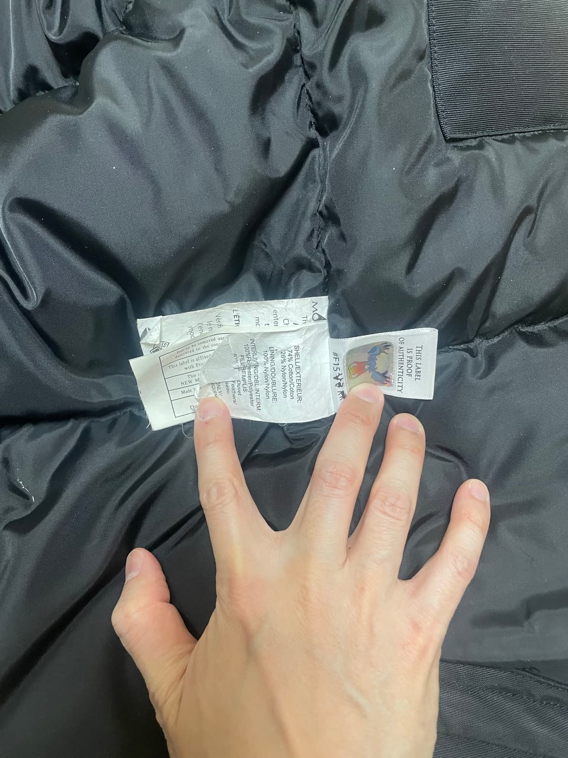 무스너클 발리스틱 패딩 s사이즈 팝니다 상품이미지3