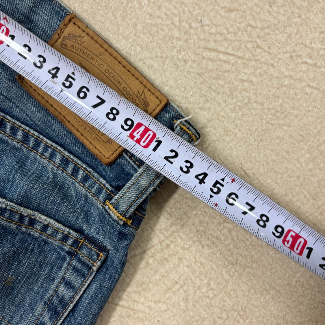 폴로 랄프로렌 중청 데님 팬츠 상품이미지5