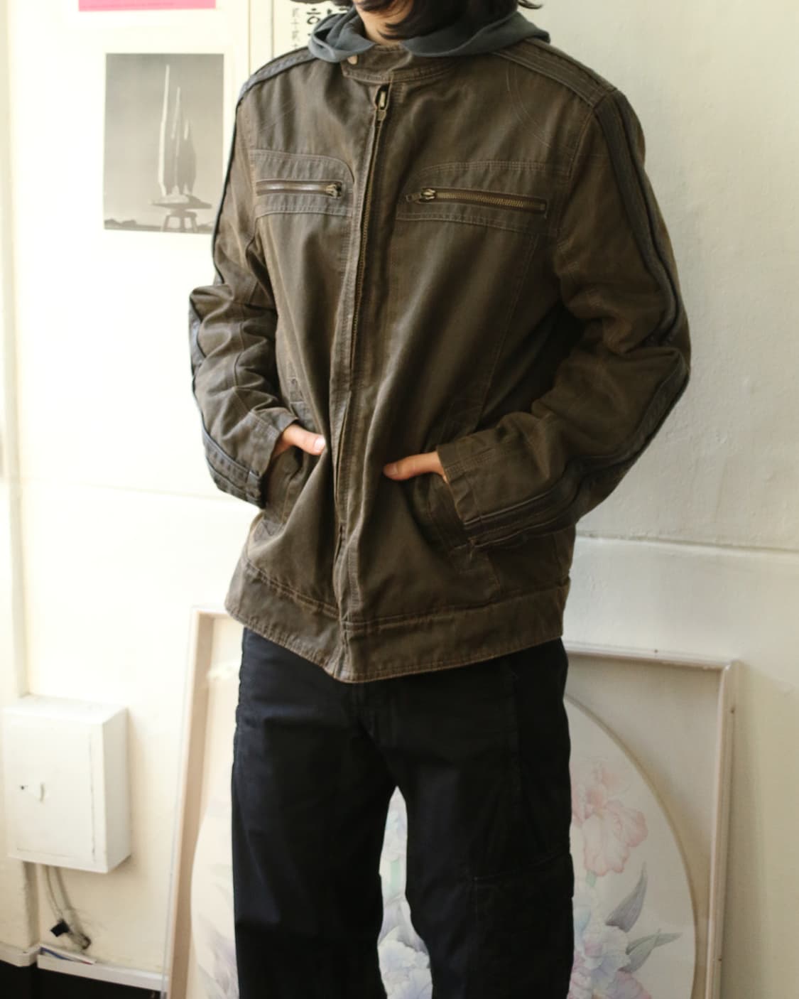 엑셀드 바이커 자켓 상품이미지2