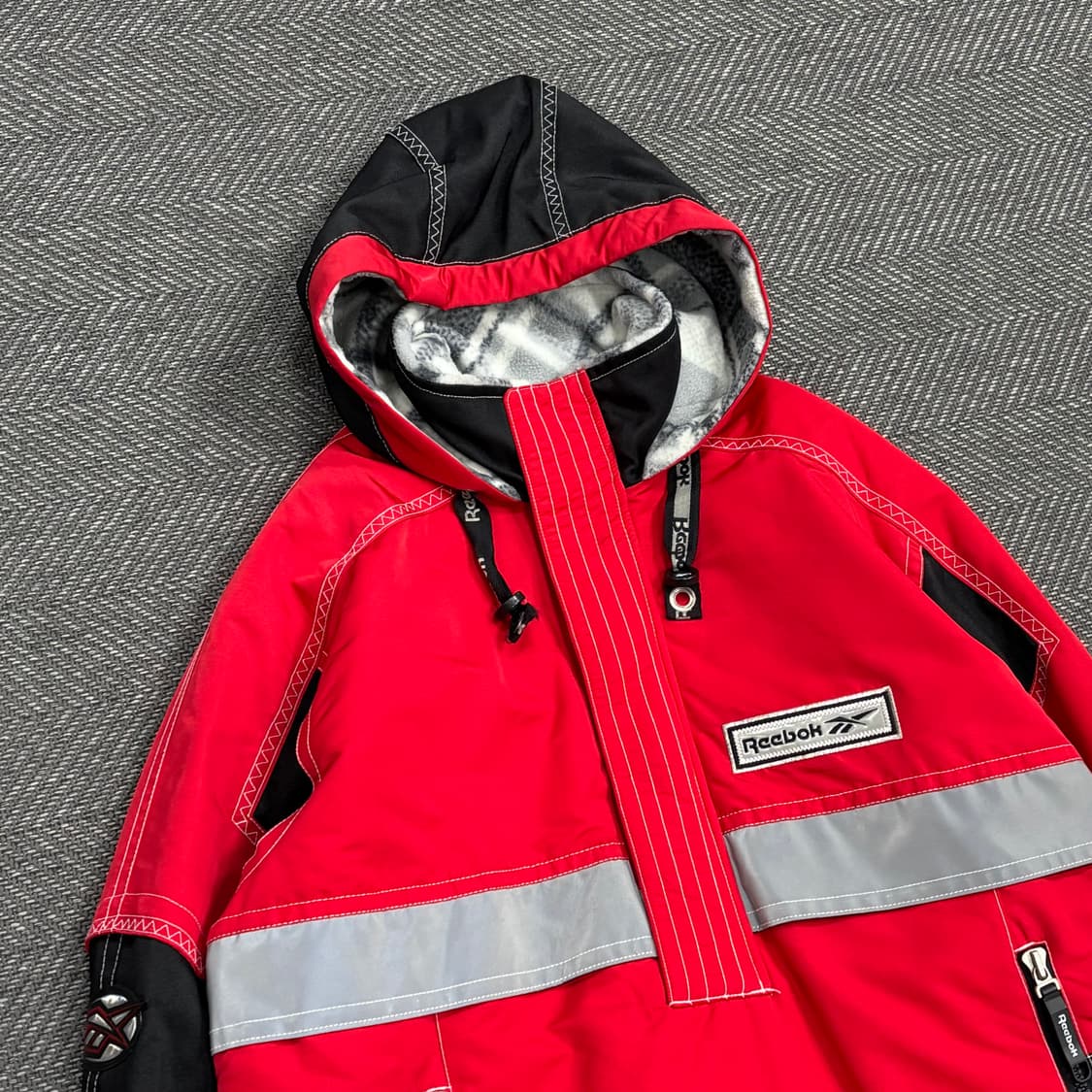  리복 빅로고 올드스쿨 스키 아노락 V0555 상품이미지3