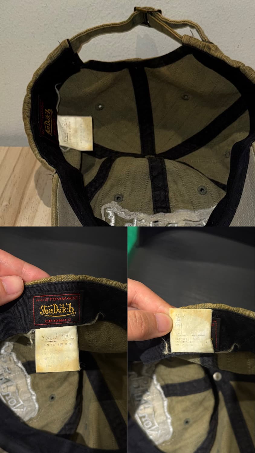 본더치 데미지 볼캡  상품이미지10
