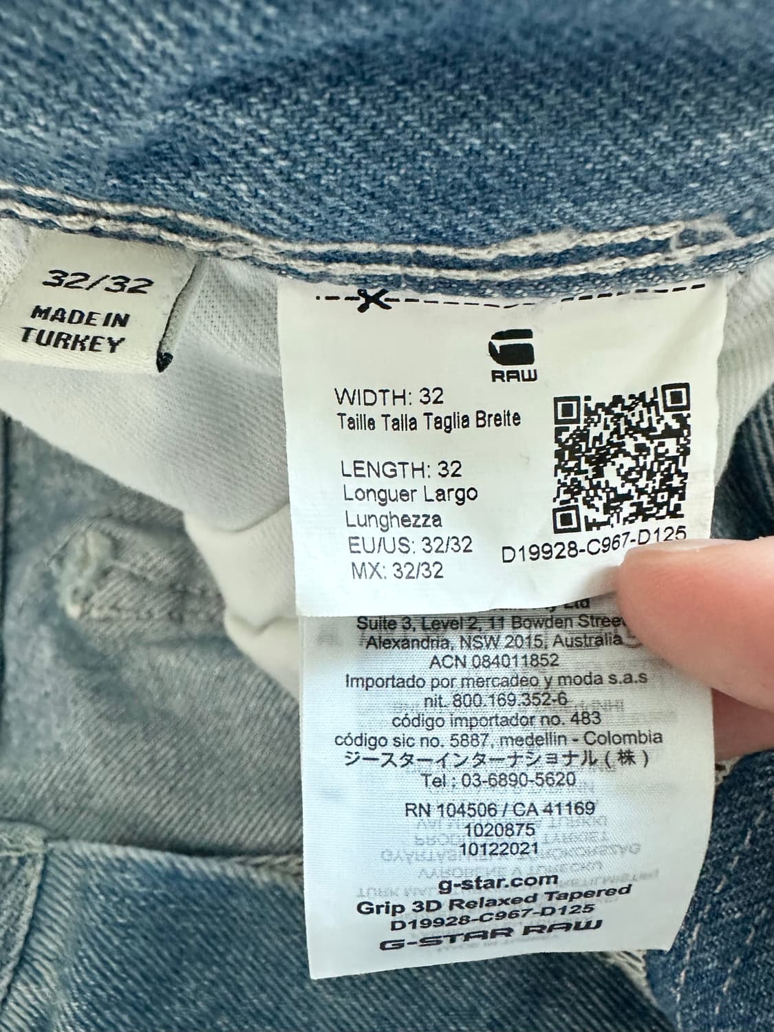 G-star RAW 지스타 로우 데님팬츠 상품이미지10