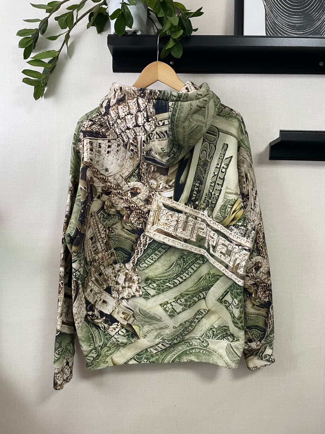 Supreme bling  hoodie M (100-105) 20Ss 상품이미지3