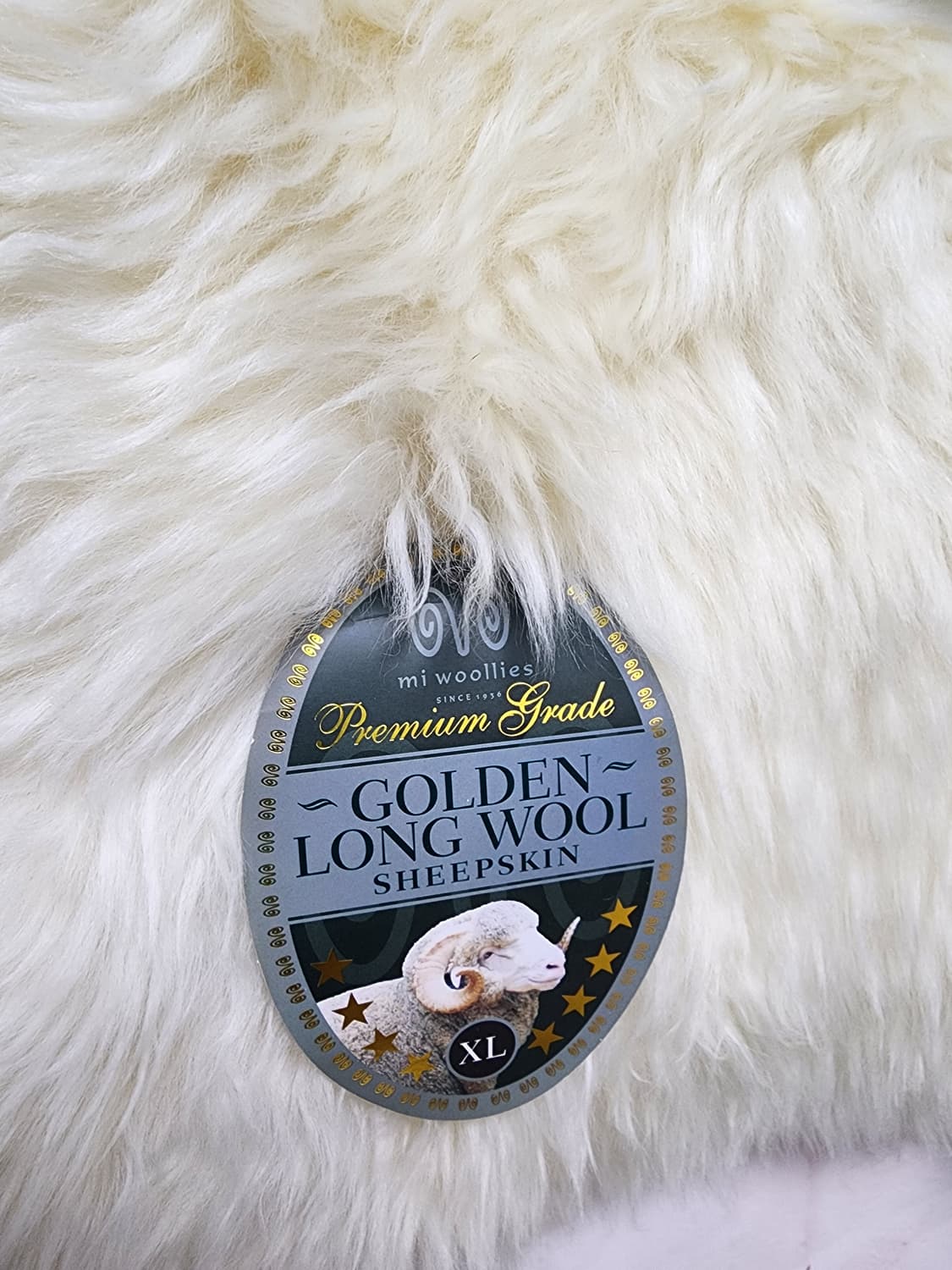 미울리스 골든 프리미엄 천연 울 양털 러그 XL 2개가격 상품이미지1