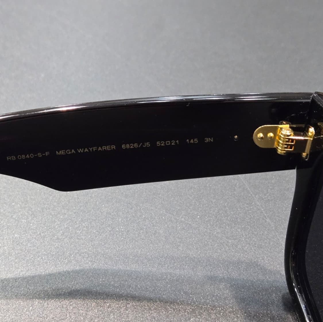 선글라스 레이벤 에이셉라키 RB 0840S-F MEGA WAYFARER 상품이미지5
