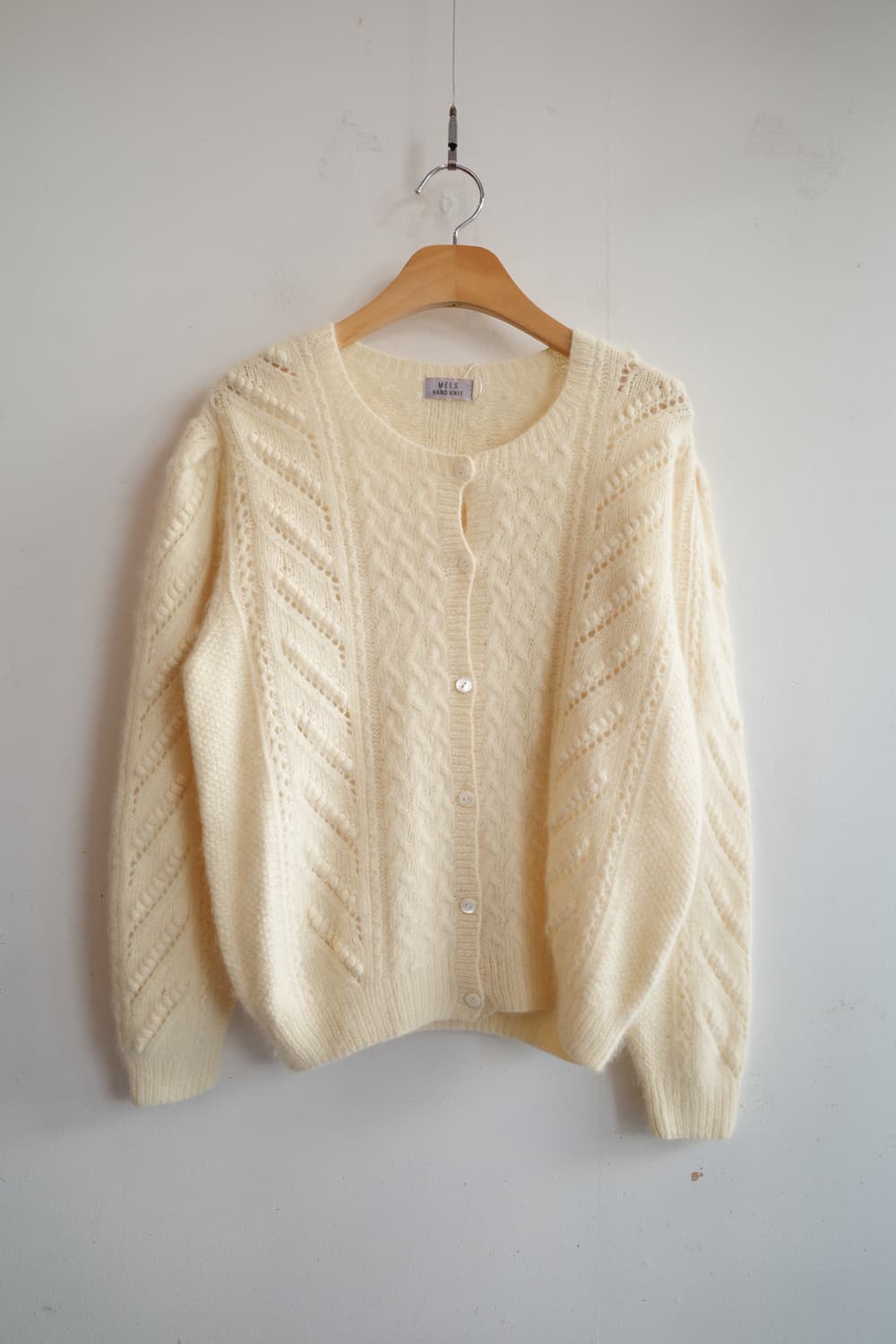 Japan brand 울 케이블 가디건  상품이미지1