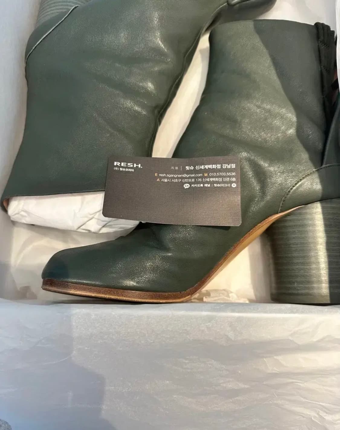 메종마르지엘라 타비 하이힐 부츠  상품이미지7