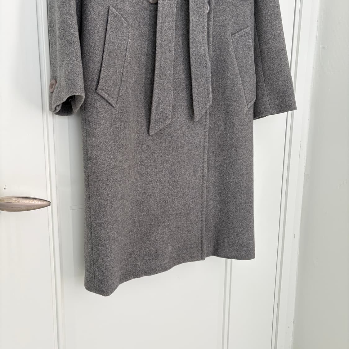 MaxMara 막스마라 빈티지 울 캐시미어 코트 M 상품이미지3