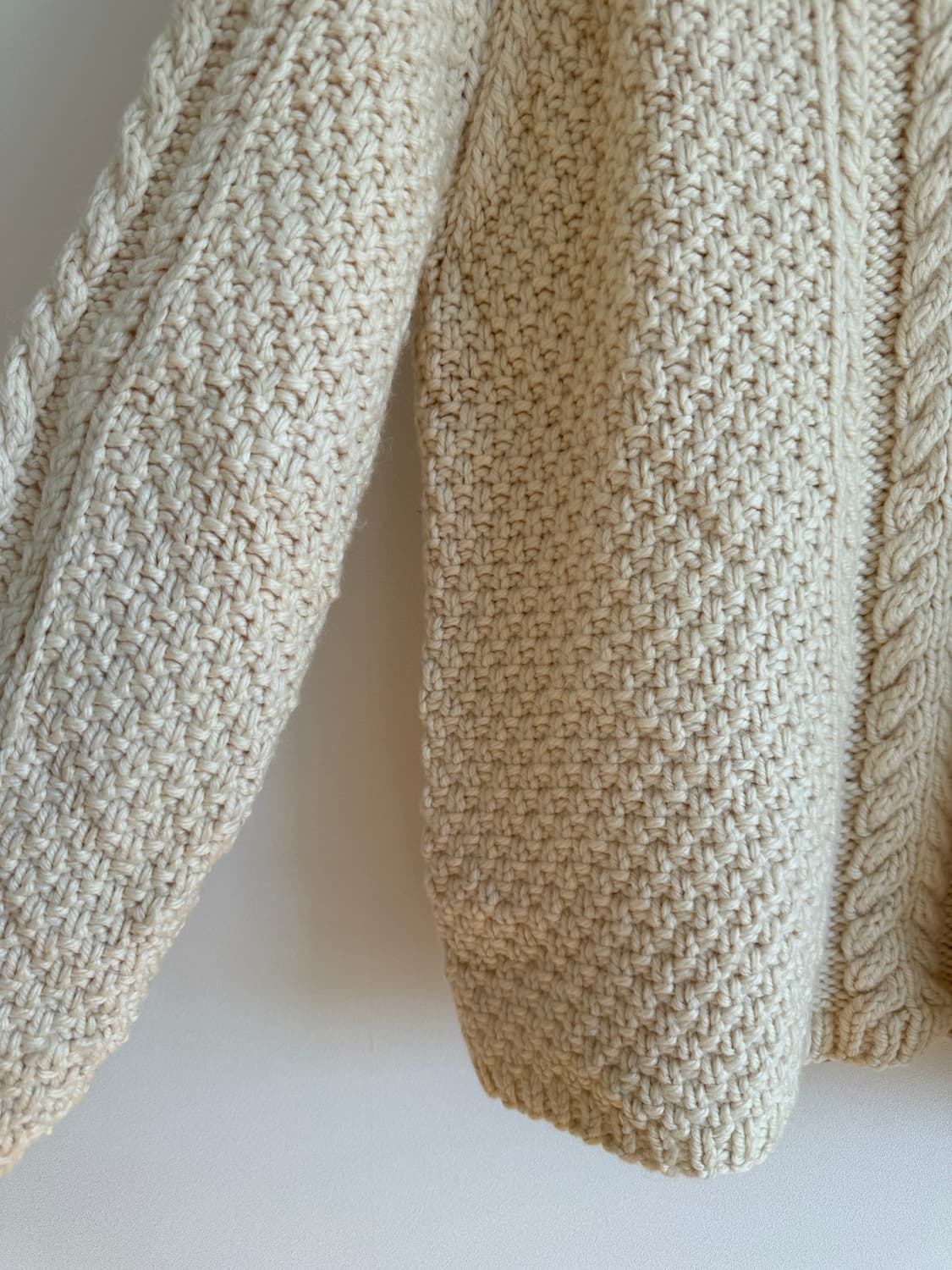 LIGHTNING ZIP 핸드메이드 집업니트 상품이미지6