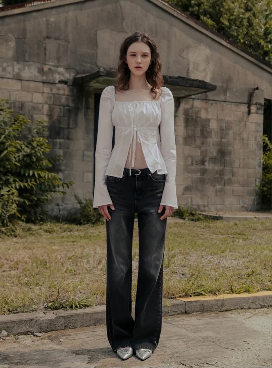 [새상품] 무신사 하드코어 해피니스 블리우스 상품이미지5