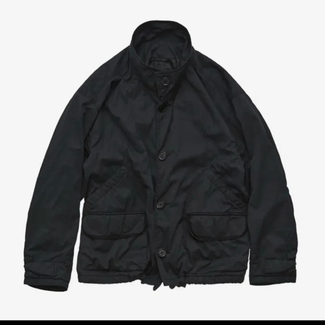 4) 폴리테루 헌팅 크롭자켓 잉크 상품이미지1