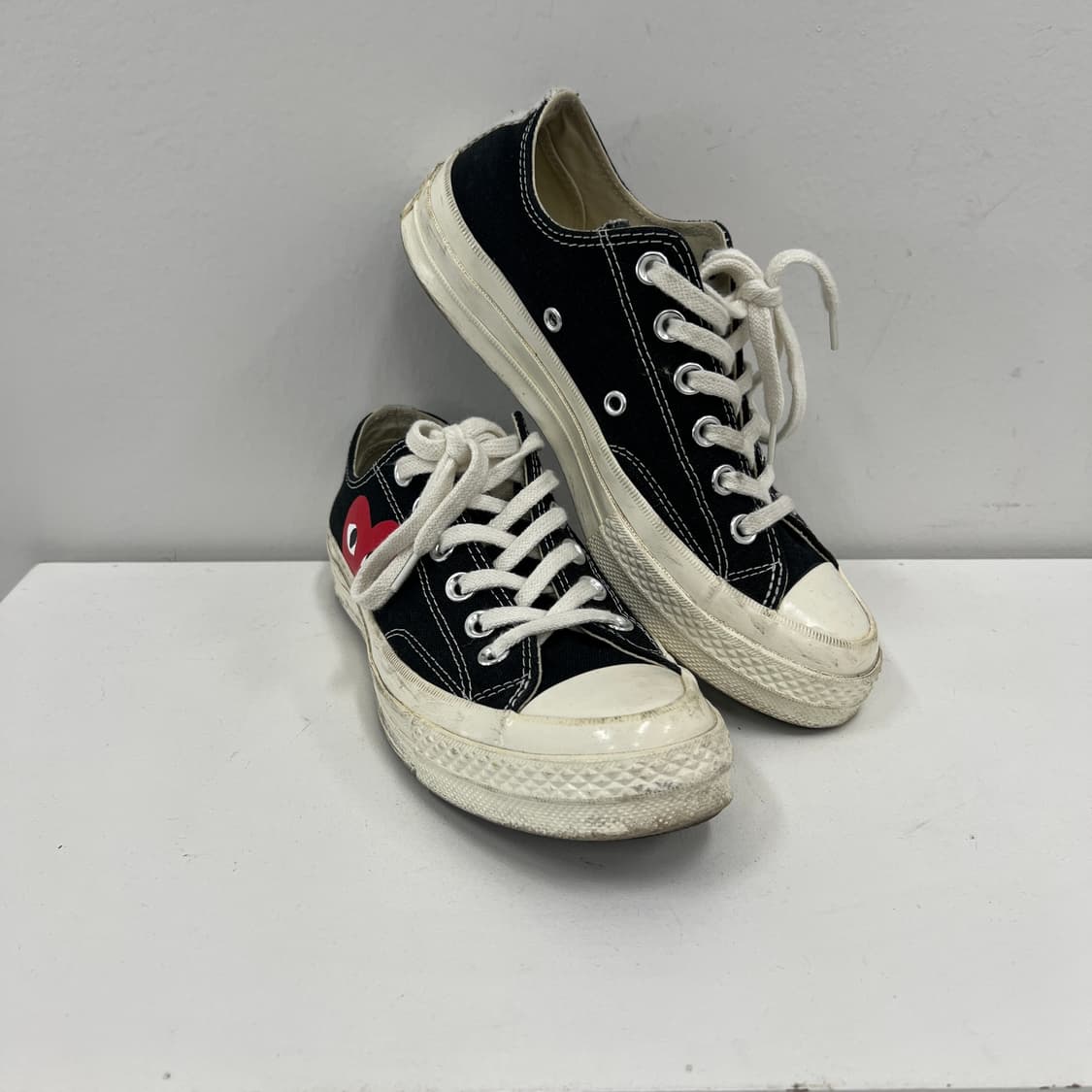 컨버스 X 꼼데가르송 척 70 로우 스니커즈 240 상품이미지1