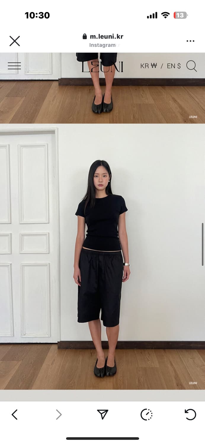 Dally Slim Hug Top_Black 상품이미지5