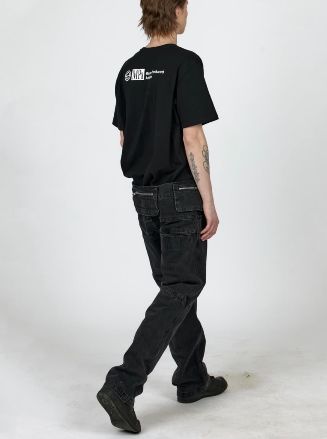 플라스틱프로덕트 MPa bag pants 백팬츠 블랙 상품이미지2