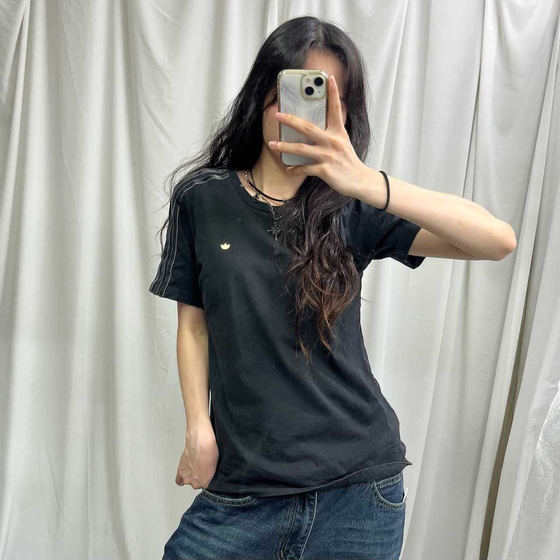 Adidas black firebird T-shirts 상품이미지1