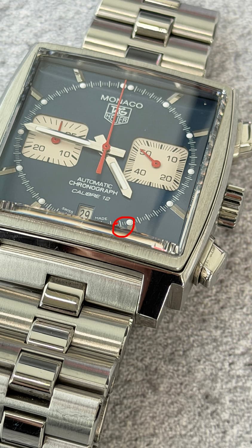 태그호이어 모나코 청판 CAW2111 시계 판매합니다. 상품이미지10