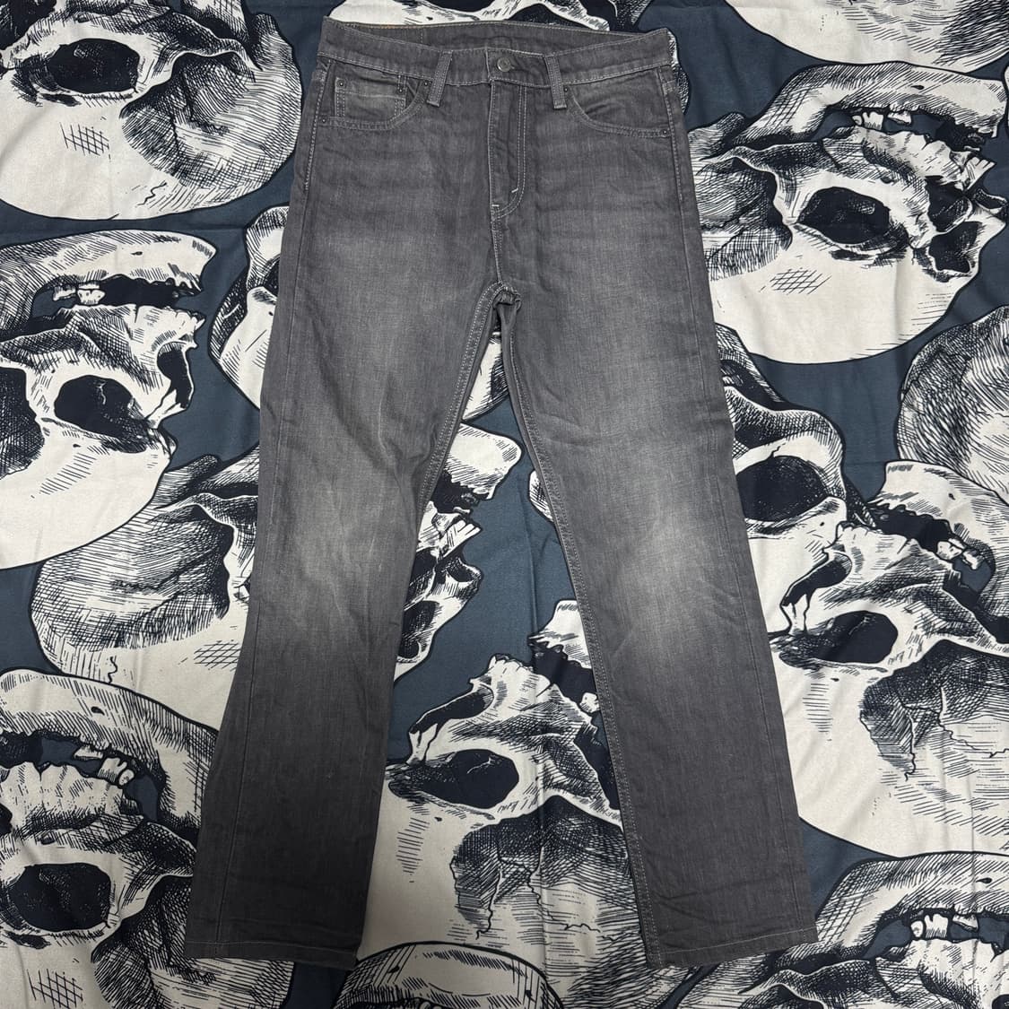 리바이스 510 흑청데님 W30 L34 사이즈  상품이미지2