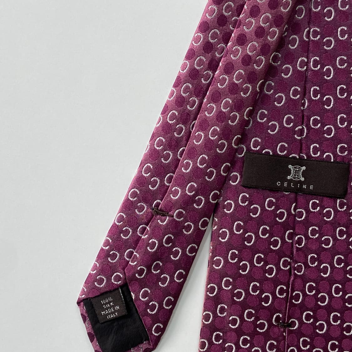 셀린느(celine) 모노그램 명품 정품 넥타이 상품이미지5