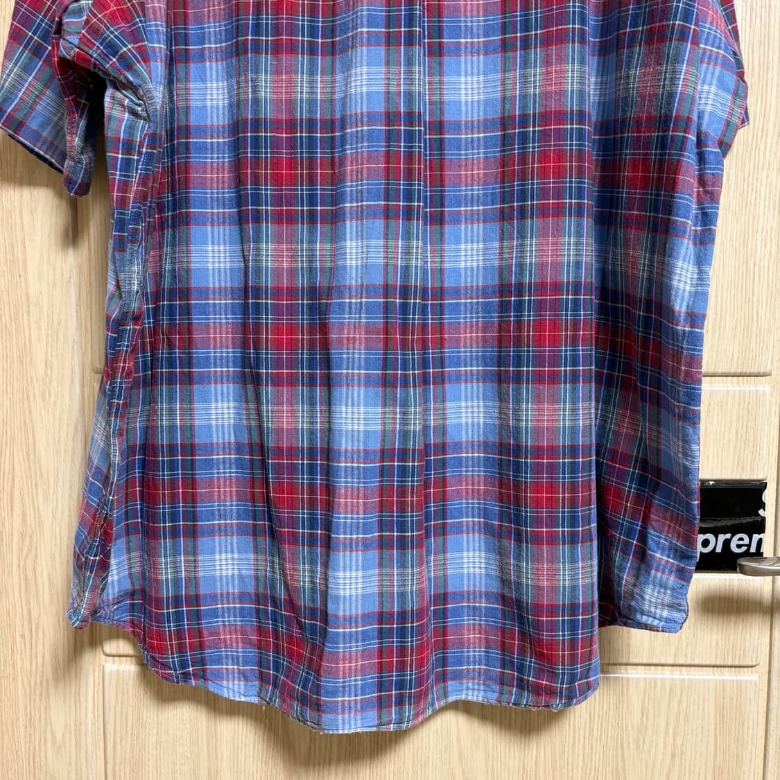 XXL / 블레이크 / 폴로 반팔 체크 셔츠 상품이미지8