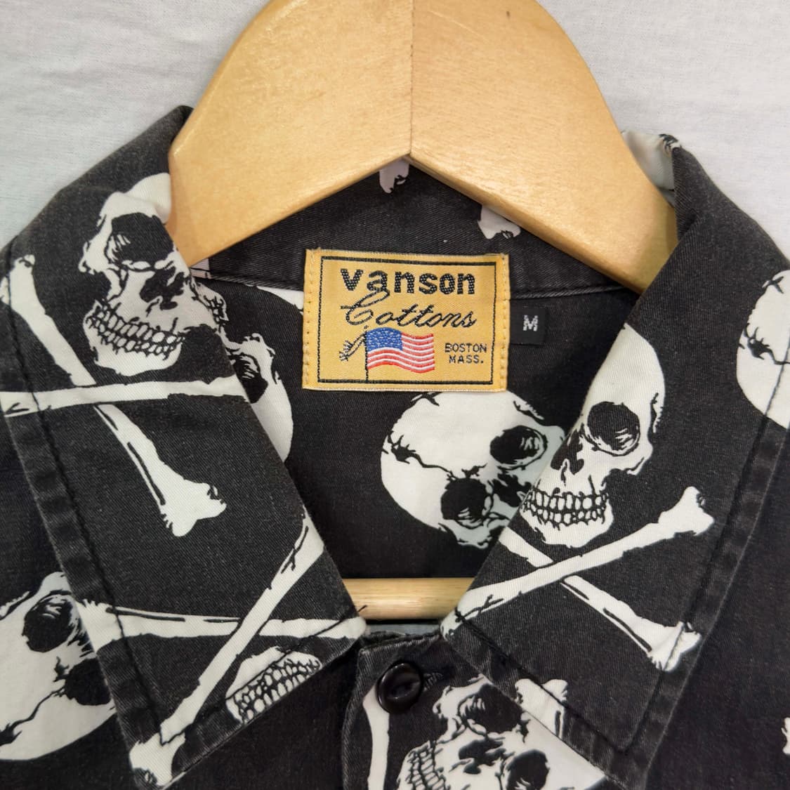 Vanson Leather 벤슨 레더 반팔 셔츠 상품이미지3