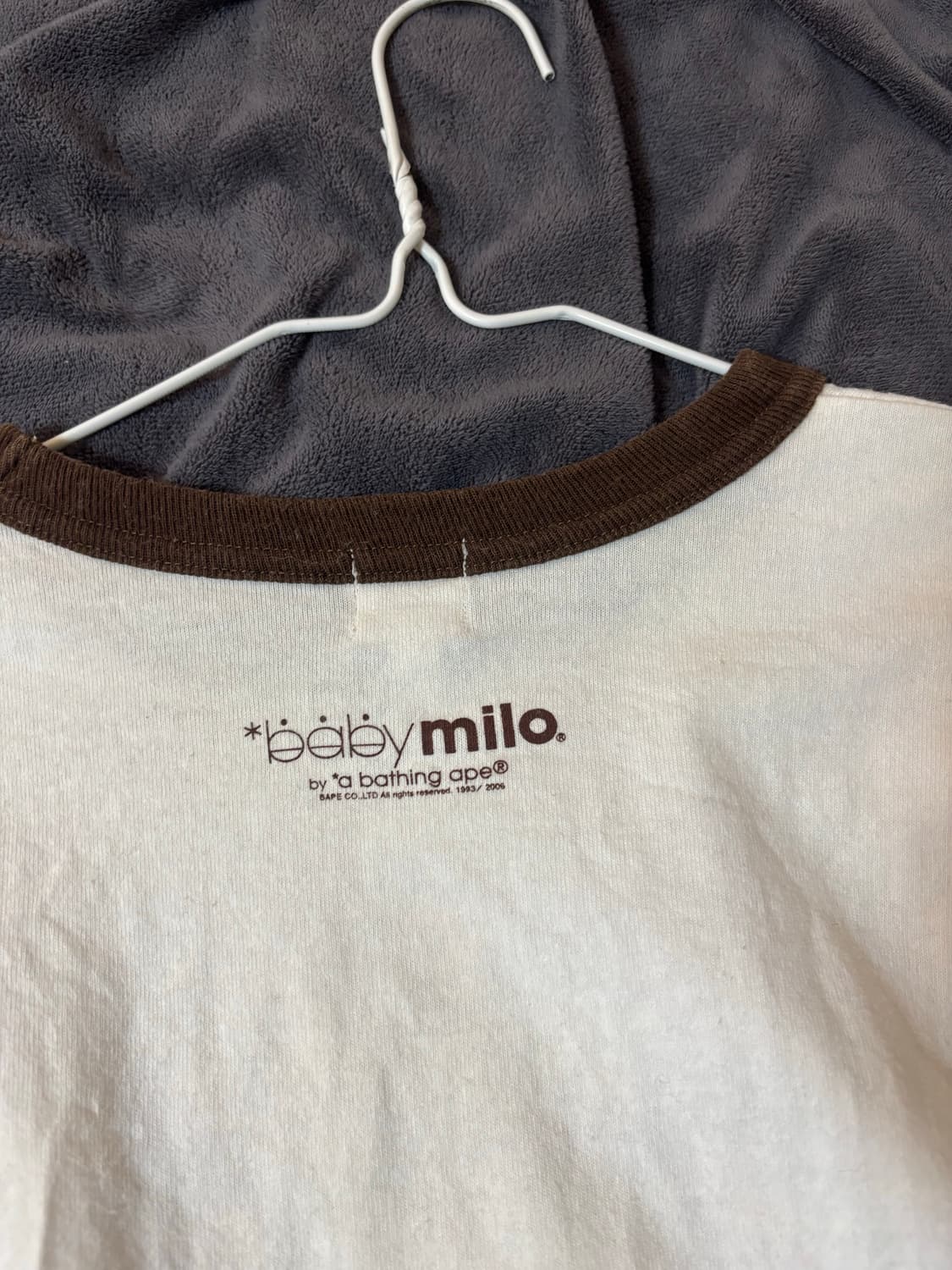 Bape 베이프 모노그램 링거 롱슬리브 링거티 상품이미지6