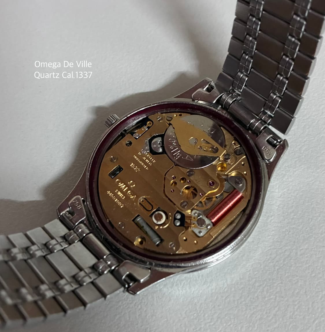 1980s Omega De Ville Quartz Cal.1337 상품이미지6
