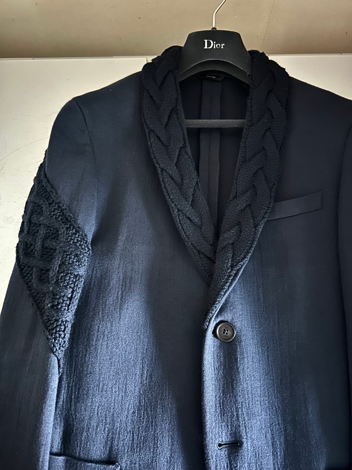 펜디 니트카라 자켓 상품이미지7