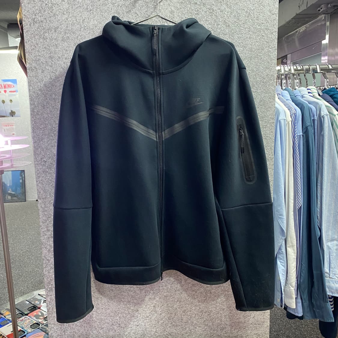 나이키 퓨추라 블랙 테크팩 후드 집업 B3118 상품이미지2