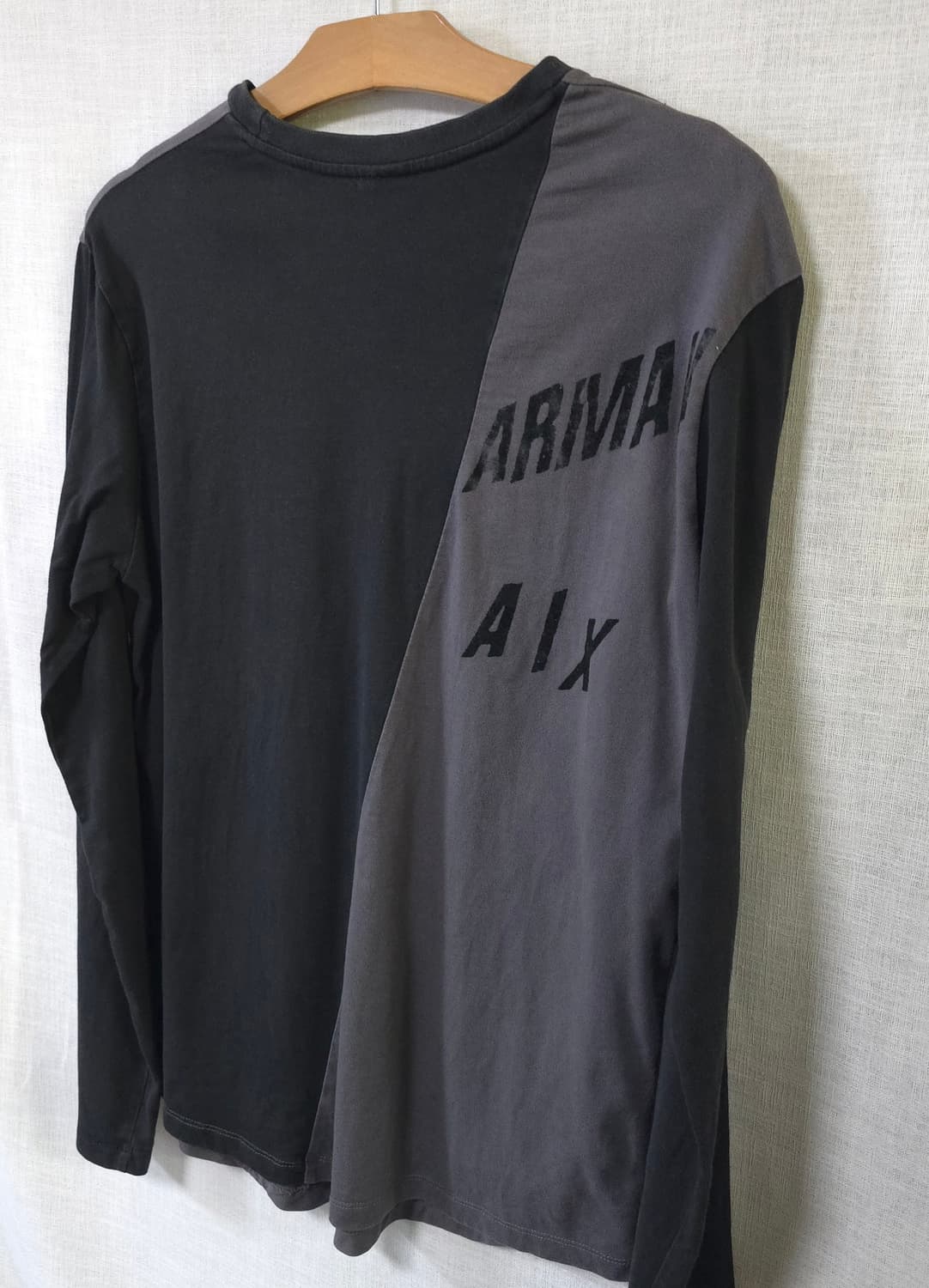 아르마니 익스체인지 AX 긴팔 티셔츠 기능성 슬림핏 남성 100 상품이미지7