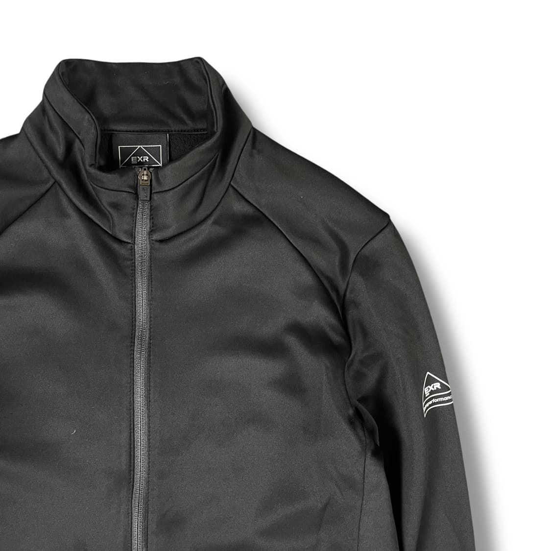 EXR 빅로고 블랙 기모 트랙 집업 95 상품이미지3