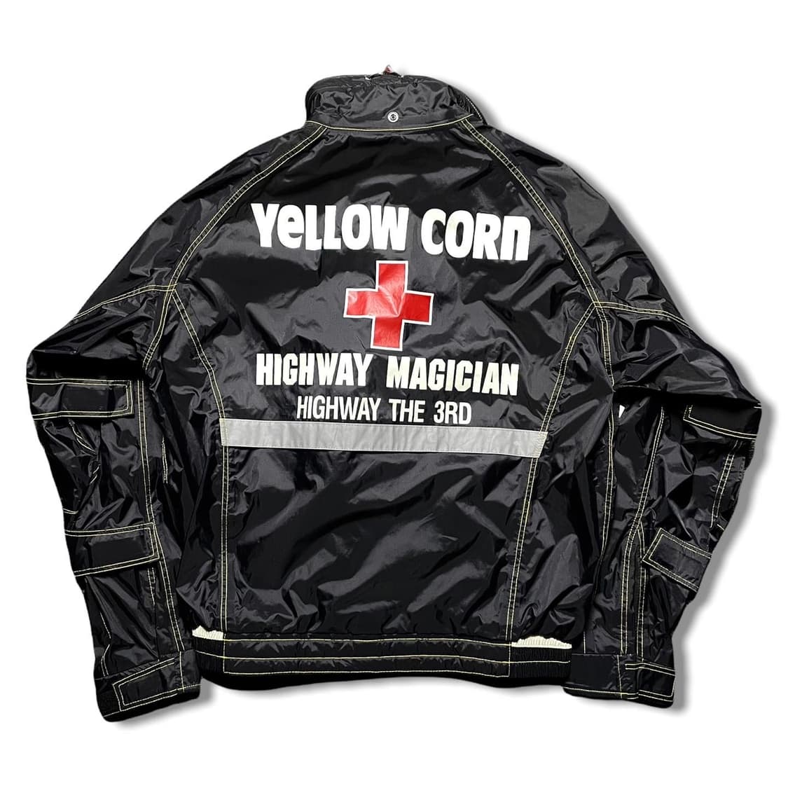 옐로우콘 나일론 레이싱 봄버 상품이미지6