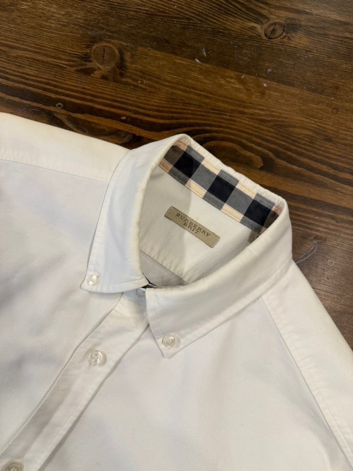 버버리 브릿 버튼다운 셔츠 100 상품이미지8