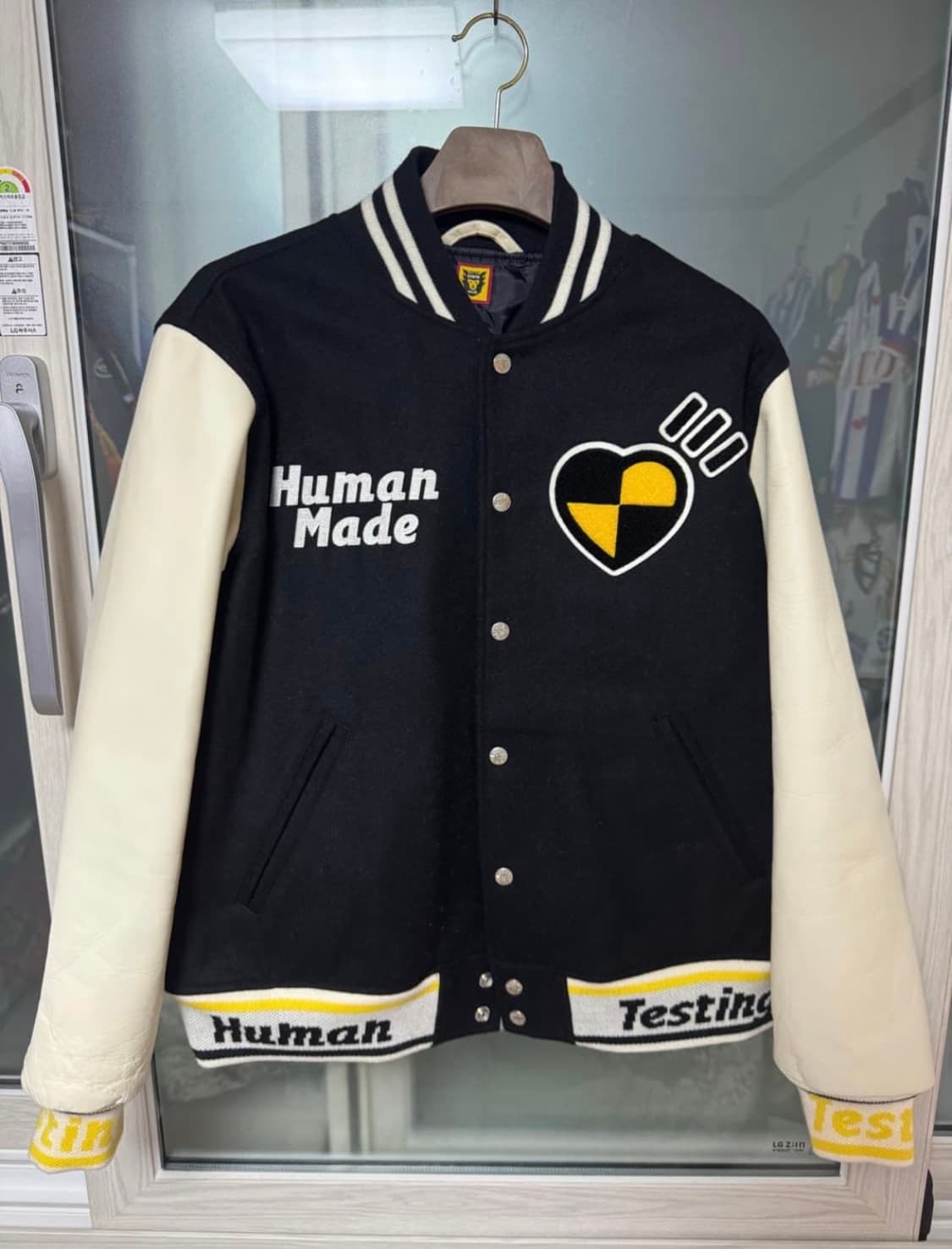 급처 XL 휴먼메이드 x asap rocky 바시티 자켓 상품이미지2