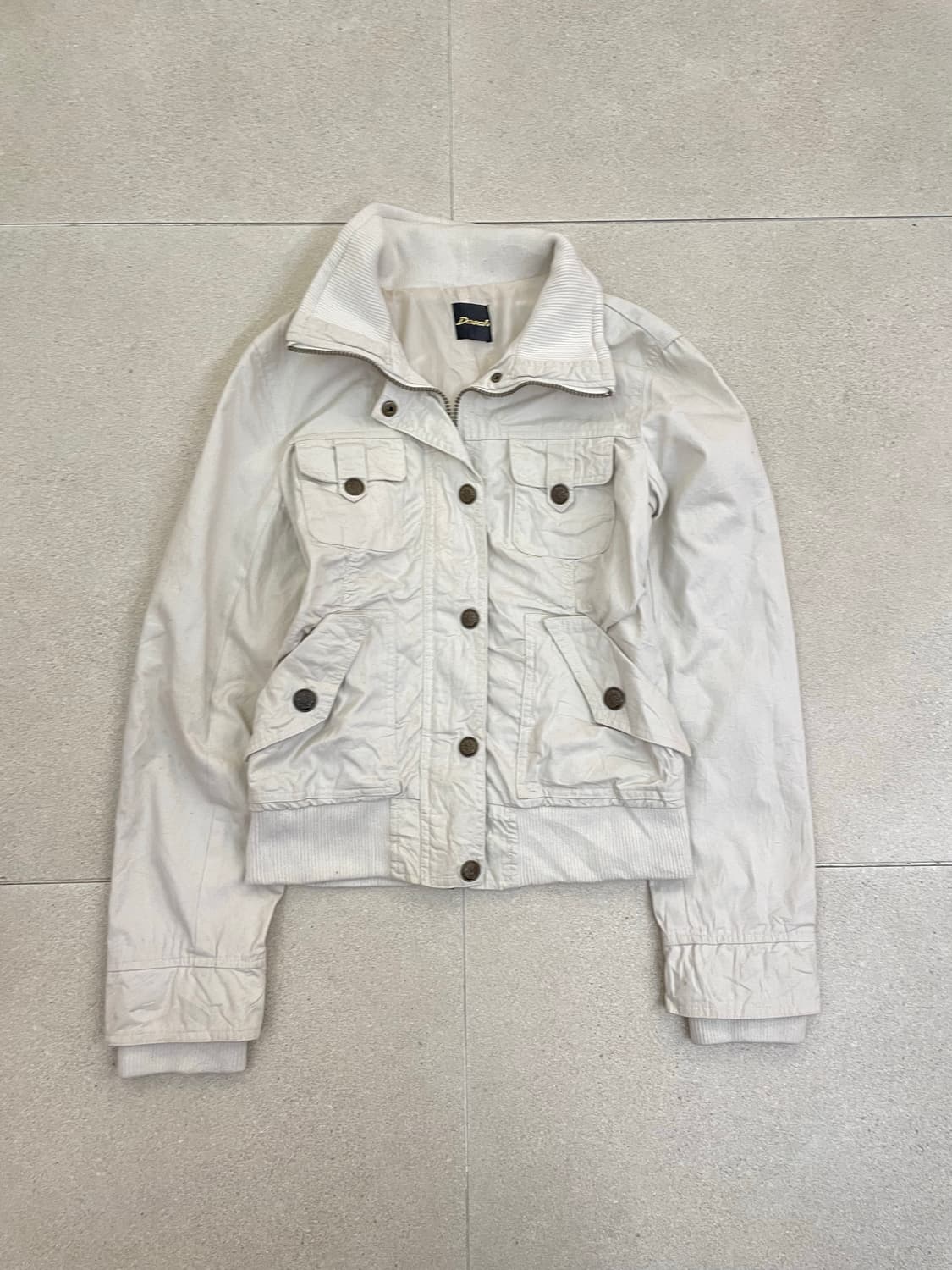 화이트 셔링 자켓 상품이미지4