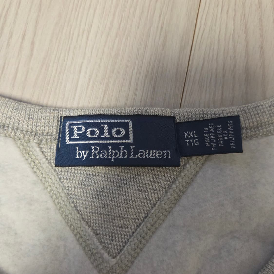 폴로 유콘필드 맨투맨 그레이 XXL 상품이미지3