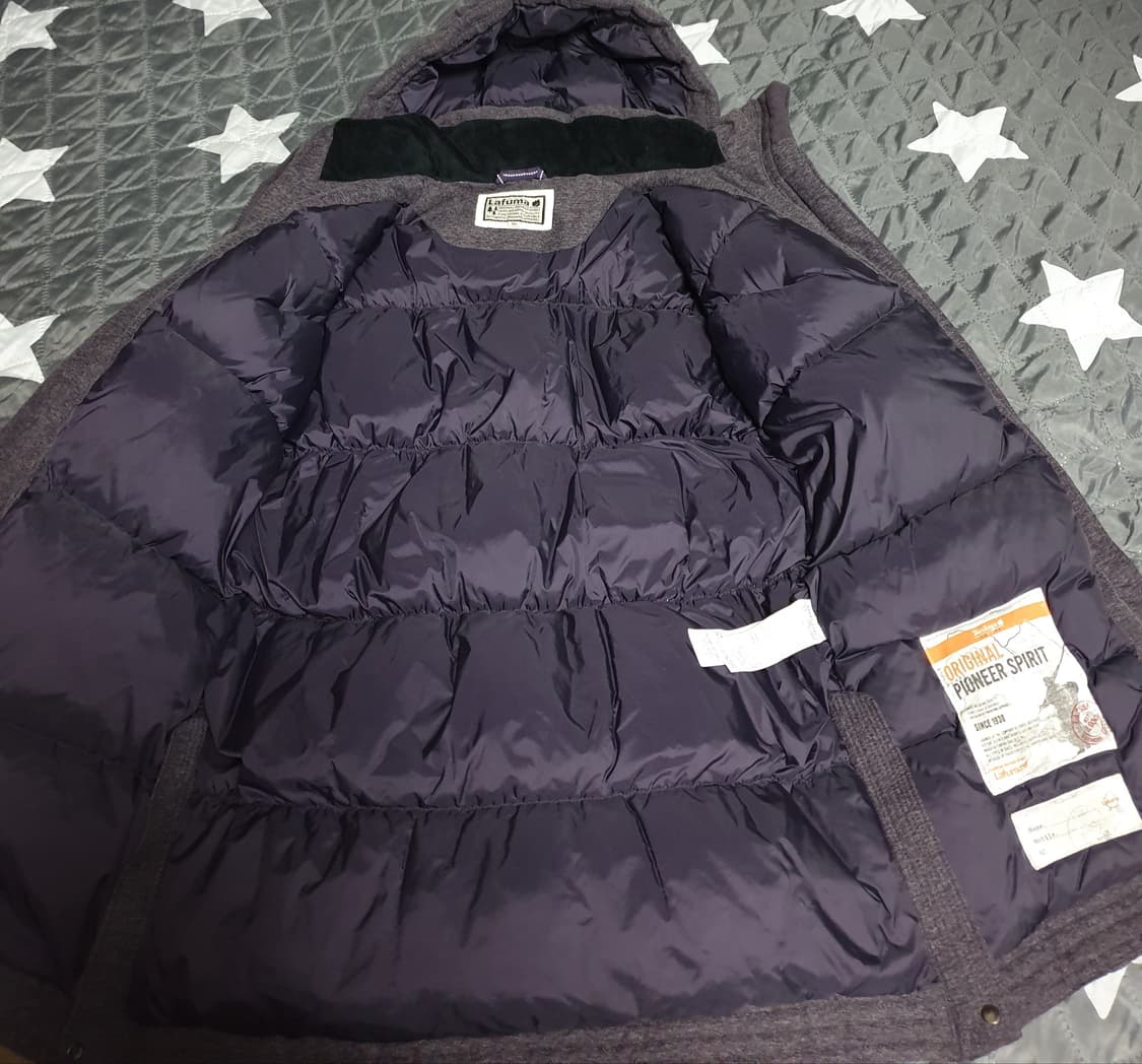 라푸마 슬림핏 구스다운 울 패딩 (S) 상품이미지4