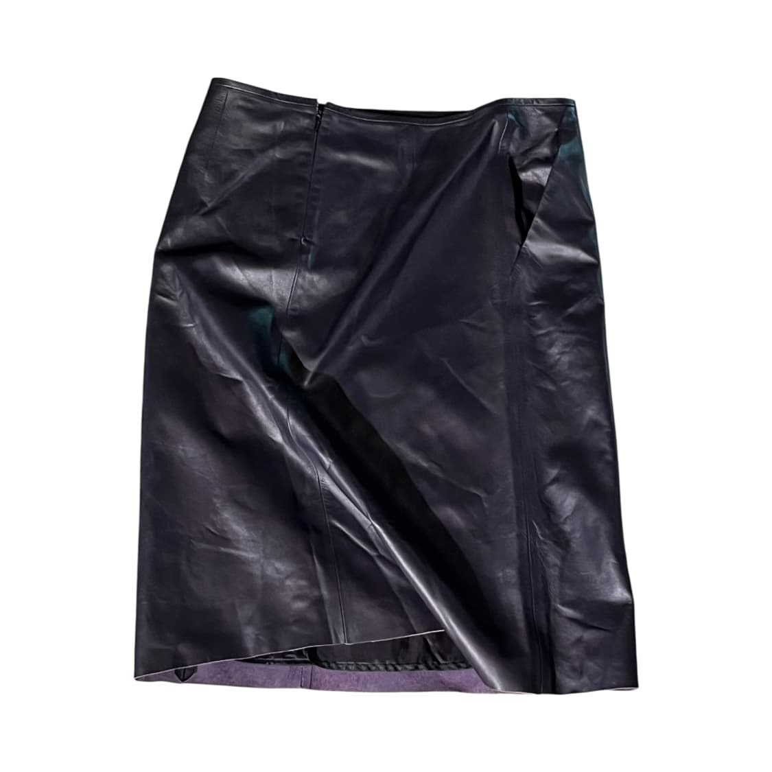 [LOEWE] 로에베 램스킨 미디 스커트 상품이미지1
