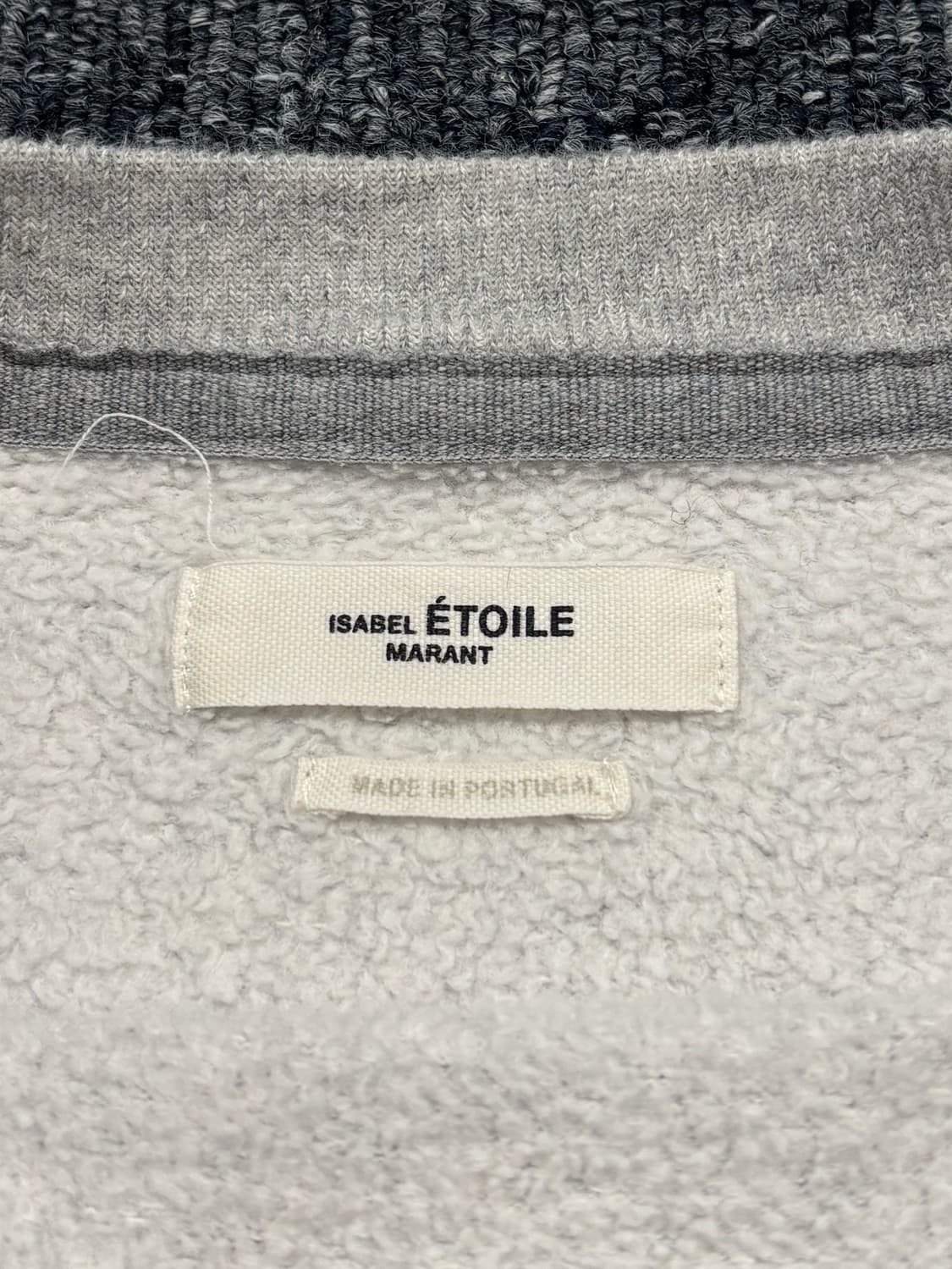 이자벨마랑 그레이 빅로고 맨투맨 상품이미지5