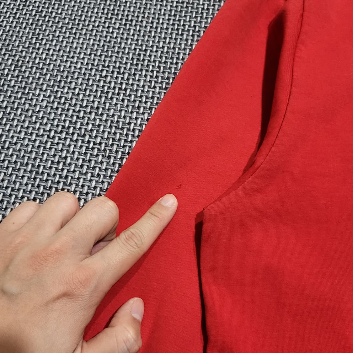 휴고보스 로고 후드티 레드 (M) 상품이미지9