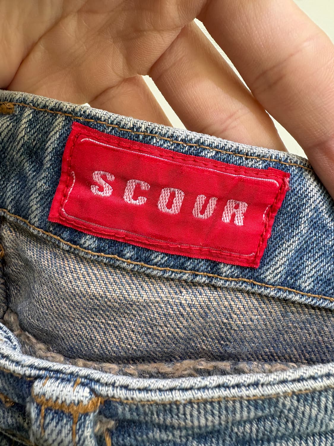 SCOUR (Made in Japan) 데님팬츠 상품이미지6